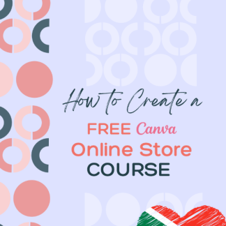 Free Canva E-Commerce SHOP Course